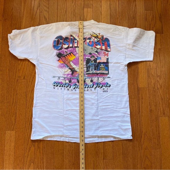 1994 Oskosh Worlds Greatest Fly In vintage t shirt - Picture 5 of 6
